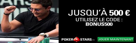 code dépôt pokerstars.